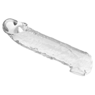 Pretty Love - Verlengende Penis Sleeve - 26 cm - Transparant