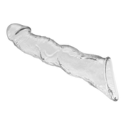 Pretty Love - Verlengende Penis Sleeve - 28 cm - Transparant
