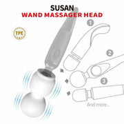 POWER - Susan - Wand Vibrator Opzetstuk - Wit