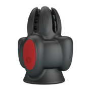 Pretty Love - Wyat - Penis Vibrator - Zwart/Rood
