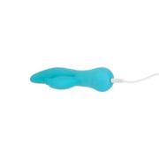 Swan - Kissing - Dual Action Rabbit Vibrator - Turquoise
