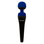 PalmPower - Recharge Wand Massager - Flexibele Kop - Blauw/Zwart