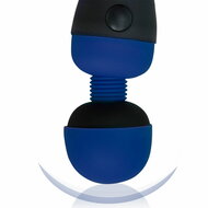PalmPower - Recharge Wand Massager - Flexibele Kop - Blauw/Zwart