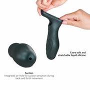 ManWan - Ryzer MAX - Penis Extender en Zachte Masturbatie Sleeve - Pine Grey
