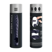 ManWan - Ryzer MAX - Penis Extender en Zachte Masturbatie Sleeve - Black Plum