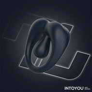 IY - Kenny - Cockring met Clitoris Stimulator - App Control - Nachtblauw