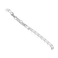 Rimba - Metalen Pinch Collar - Zilver