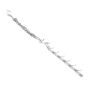 Rimba - Metalen Pinch Collar - Zilver
