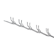 Rimba - Metalen Pinch Collar - Zilver
