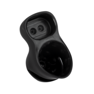 Rimba Electro Play - E-Stim Penis Head Stimulator - Bi-Polair - Zwart