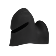 Rimba Electro Play - E-Stim Penis Head Stimulator - Bi-Polair - Zwart