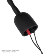 Rimba Electro Play - E-Stim Urethrale Dilator - Bi-Polair - Zwart