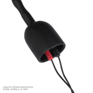 Rimba Electro Play - E-Stim Urethrale Dilator - Bi-Polair - Zwart