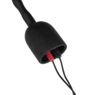 Rimba Electro Play - E-Stim Urethrale Dilator - Bi-Polair - Zwart - Large