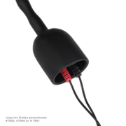 Rimba Electro Play - E-Stim Urethrale Dilator - Bi-Polair - Zwart - Large