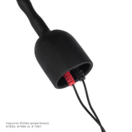 Rimba Electro Play - E-Stim Urethrale Dilator - Bi-Polair - Zwart - Large
