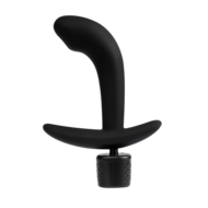 Rimba Electro Play - E-Stim Anaal Plug - E-Stim Prostaat Plug - Bi-Polair - Zwart