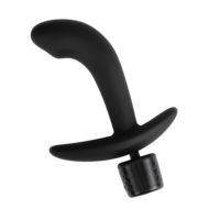 Rimba Electro Play - E-Stim Anaal Plug - E-Stim Prostaat Plug - Bi-Polair - Zwart