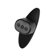 Rimba Electro Play - E-Stim Anaal Plug - E-Stim Prostaat Plug - Bi-Polair - Zwart