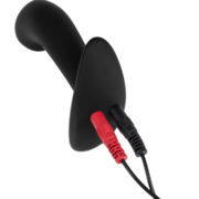 Rimba Electro Play - E-Stim Anaal Plug - E-Stim Prostaat Plug - Bi-Polair - Zwart