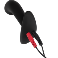 Rimba Electro Play - E-Stim Anaal Plug - E-Stim Prostaat Plug - Bi-Polair - Zwart