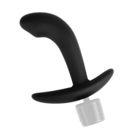 Rimba Electro Play - E-Stim Anaal Plug - E-Stim Prostaat Plug - Bi-Polair - Zwart