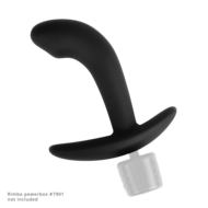 Rimba Electro Play - E-Stim Anaal Plug - E-Stim Prostaat Plug - Bi-Polair - Zwart