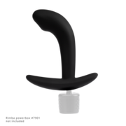 Rimba Electro Play - E-Stim Anaal Plug - E-Stim Prostaat Plug - Bi-Polair - Zwart