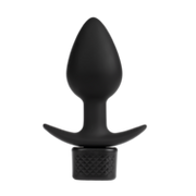 Rimba Electro Play - E-Stim Buttplug - Bi-Polair - Zwart