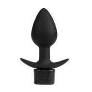 Rimba Electro Play - E-Stim Buttplug - Bi-Polair - Zwart