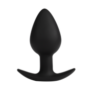 Rimba Electro Play - E-Stim Buttplug - Bi-Polair - Zwart