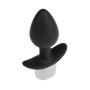 Rimba Electro Play - E-Stim Buttplug - Bi-Polair - Zwart
