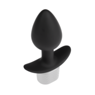 Rimba Electro Play - E-Stim Buttplug - Bi-Polair - Zwart