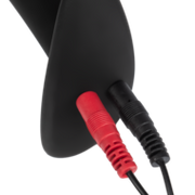 Rimba Electro Play - E-Stim Buttplug - Bi-Polair - Zwart