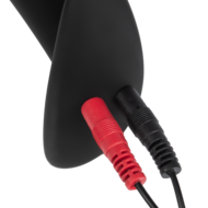 Rimba Electro Play - E-Stim Buttplug - Bi-Polair - Zwart