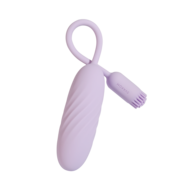 Svakom - Plume - Bullet Vibrator met Flexibel Clitoris Kwastje - Pastel Lilac