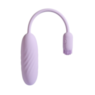 Svakom - Plume - Bullet Vibrator met Flexibel Clitoris Kwastje - Pastel Lilac