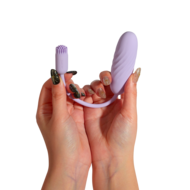 Svakom - Plume - Bullet Vibrator met Flexibel Clitoris Kwastje - Pastel Lilac
