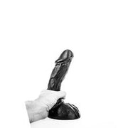 All Black - Realistische Dildo - 22,5 x 5,5 cm - Zwart