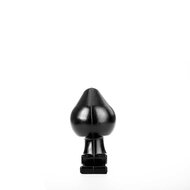 All Black - Big Boy Buttplug - Diameter 110 mm - Zwart