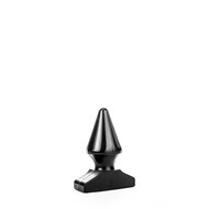 All Black - Extreme Anaal Plug - 18,5 x 7 cm - Zwart