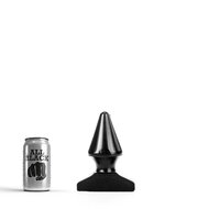 All Black - Extreme Anaal Plug - 18,5 x 7 cm - Zwart