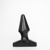 All Black - Extreme Anaal Plug - 16 cm x 6 cm - Zwart