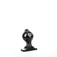 All Black - Big Boy Buttplug - Diameter 95 mm - Zwart