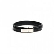 665 - Lederen Armband en Cockring - 2 in 1 - Magnetische Sluiting