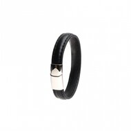 665 - Lederen Armband en Cockring - 2 in 1 - Magnetische Sluiting