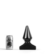 All Black - Extreme Anaal Plug - 20.5 x 9 cm - Zwart