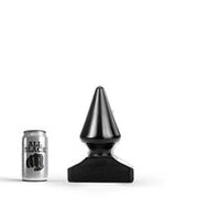 All Black - Extreme Anaal Plug - 21.5 x 10.5 cm - Zwart
