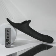 Strap-On-Me - Multi Orgasm Realistische Dildo - Strapless Strap-on met Flapper Technologie - Zwart - Medium