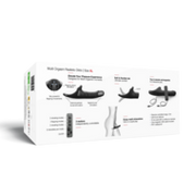 Strap-On-Me - Multi Orgasm Realistische Dildo - Strapless Strap-on met Flapper Technologie - Zwart - X-Large